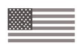 Vector American Flag illustration Royalty Free Stock Photo