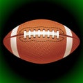 Vector American football ball Royalty Free Stock Photo