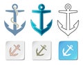 Vector anchor icons