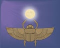 Scarab and Moon