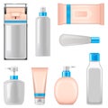 Vector Antiseptic Packaging Icons