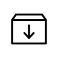 Vector Archive Icon. Archive Symbol