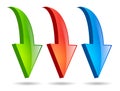 Vector arrows Royalty Free Stock Photo