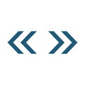 vector arrows two direction reload icon 6