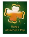Vector art for Saint Patrick Day,irish party greeting clover