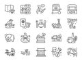 Asian domestic tourism icon set. It included icons such asÂ local tourism, travel, tour, local guide, cultural, and more.