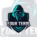 Vector Assassin logo mascot for teammate
