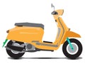 Vector of automatic or manual scooter motorbikes