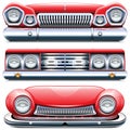 Vector Automotive Front End Royalty Free Stock Photo