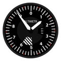 Vector aviation altimeter isolated on white background in flat style