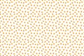 Vector backdrop with small golden elements. Seamkess texture. Royalty Free Stock Photo