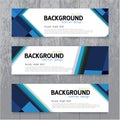 Vector background banner Collection horizontal business set tem Royalty Free Stock Photo