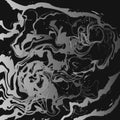 Vector background bends. White patterns on a black background Royalty Free Stock Photo