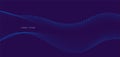 Vector background with color abstract wave dots