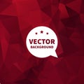 Vector background, dark red geometric texture.