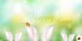 Vector background for Easter.