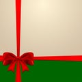 Vector background for holidays such as Christmas, New Year, Valentane`s Day with red gift bows and ribbons.