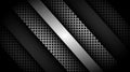 Vector background of lines with dark overlapping black circle textures