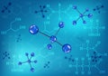 Molecules and chemical formulas