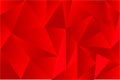 Vector Background, Red Gradual Triangle