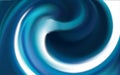 Vector background of swirling blue texture