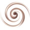 Vector background of swirling chocolate texture
