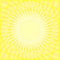 Vector background with yellow, sunbeams. Template for text. Vector