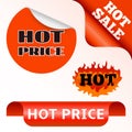 Vector badges shop product hot sale best price stickers buy commerce advertising tag discount promotion vector Royalty Free Stock Photo