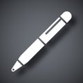 Vector ballpoint pen icon Royalty Free Stock Photo