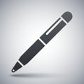 Vector ballpoint pen icon Royalty Free Stock Photo