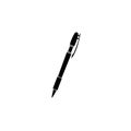 Vector ballpoint pen icon symbol