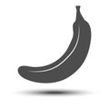 Vector banana icon Royalty Free Stock Photo