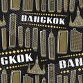 Vector Bangkok Seamless Pattern