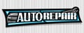 Vector banner for Auto Repair