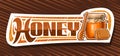 Vector banner for Honey