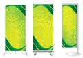 Vector banner stand display