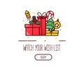 Christmas wish list logo