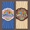 Vector banners for Sweets