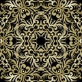 Vector baroque ornament in Victorian style. Ornate element for d Royalty Free Stock Photo