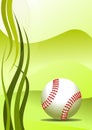 Vector baseball Background Royalty Free Stock Photo