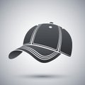 Vector baseball cap icon Royalty Free Stock Photo