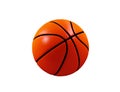 Vector Basketball ball isolated on a white background. Realistic 3d Fitness symbol