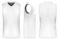 Vector basketball tank top. Royalty Free Stock Photo