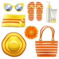 Vector Beach Accessories