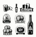 Vector beer badges