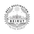 Vector Beirut City Badge, Linear Style