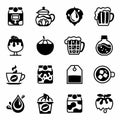 Vector Beverages icon set