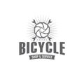 Vector bicycle emblem