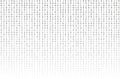 Vector Binary Code Background, Gradient Texture, Technology Concept.