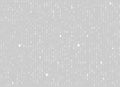 Vector binary code gray seamless background. Big data and programming hacking, decryption and encryption, computer streaming white